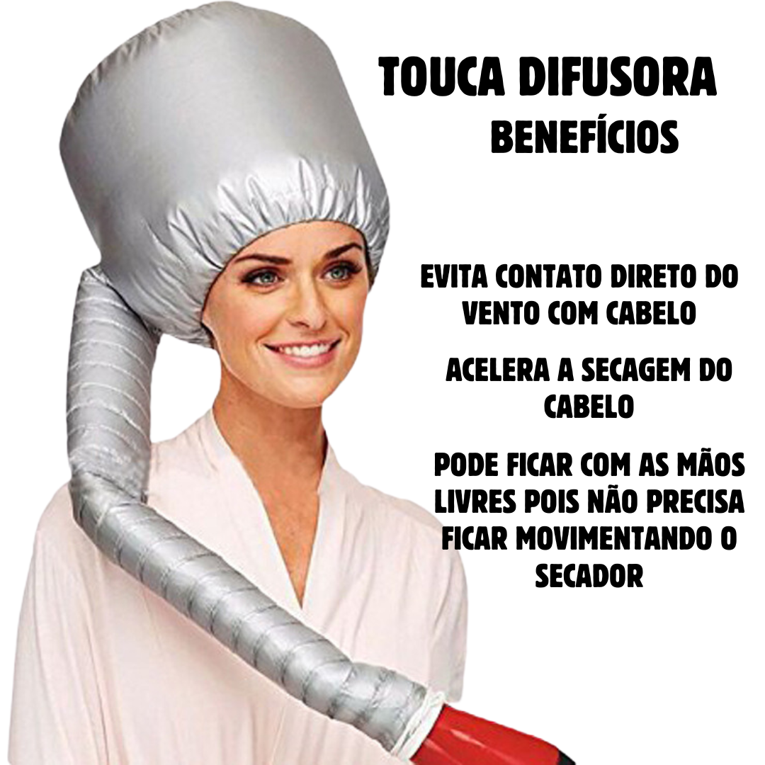 Touca Net Plopping para definição de Cachos