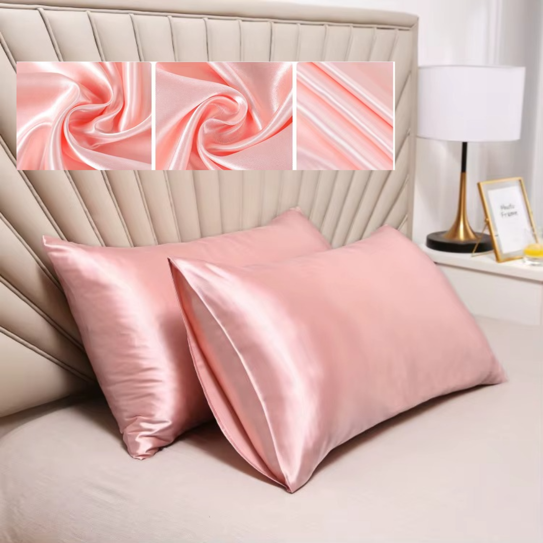 Fronha de Cetim Antifrizz Luxo - Cuide dos Cabelos Enquanto Dorme