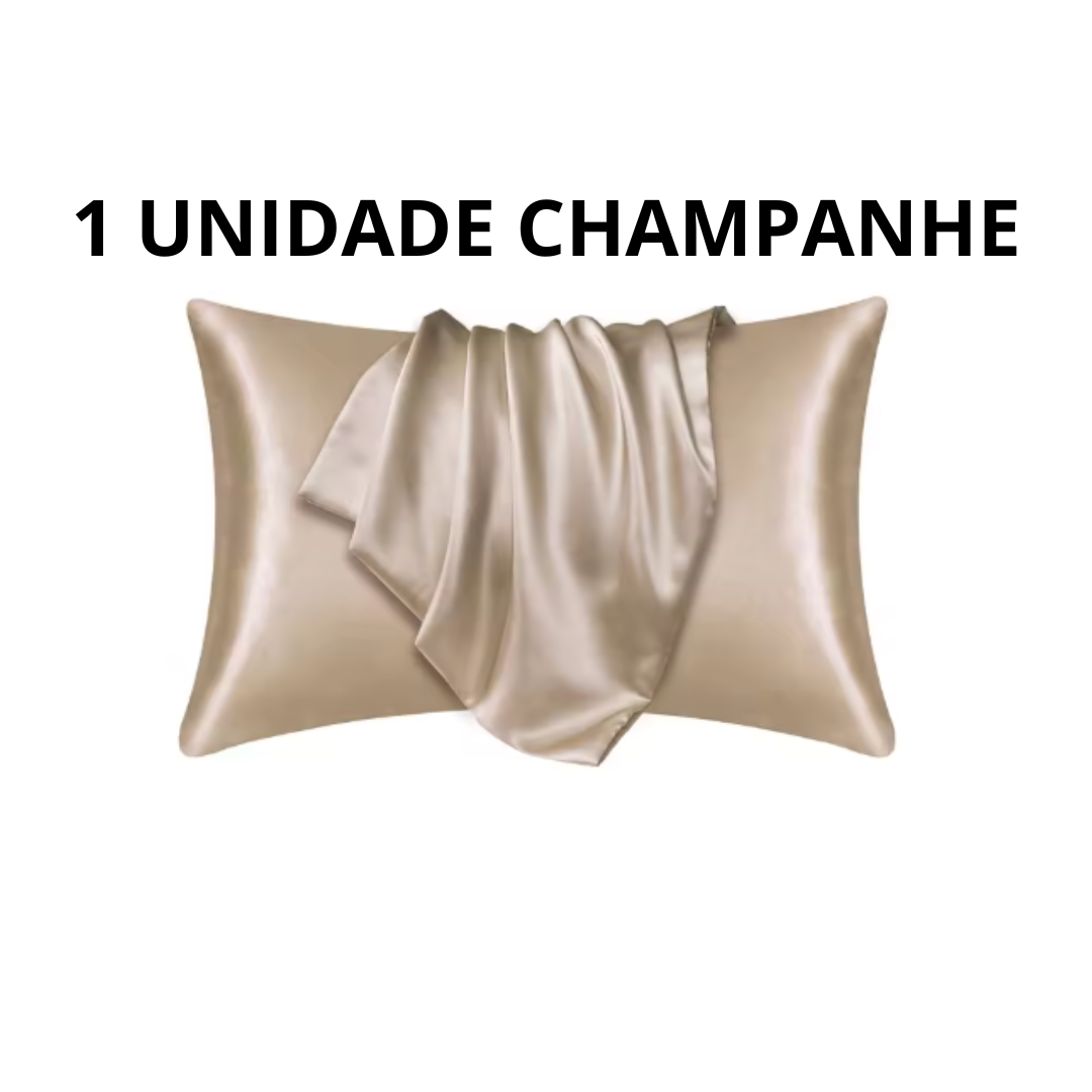 Fronha de Cetim Antifrizz Luxo - Cuide dos Cabelos Enquanto Dorme