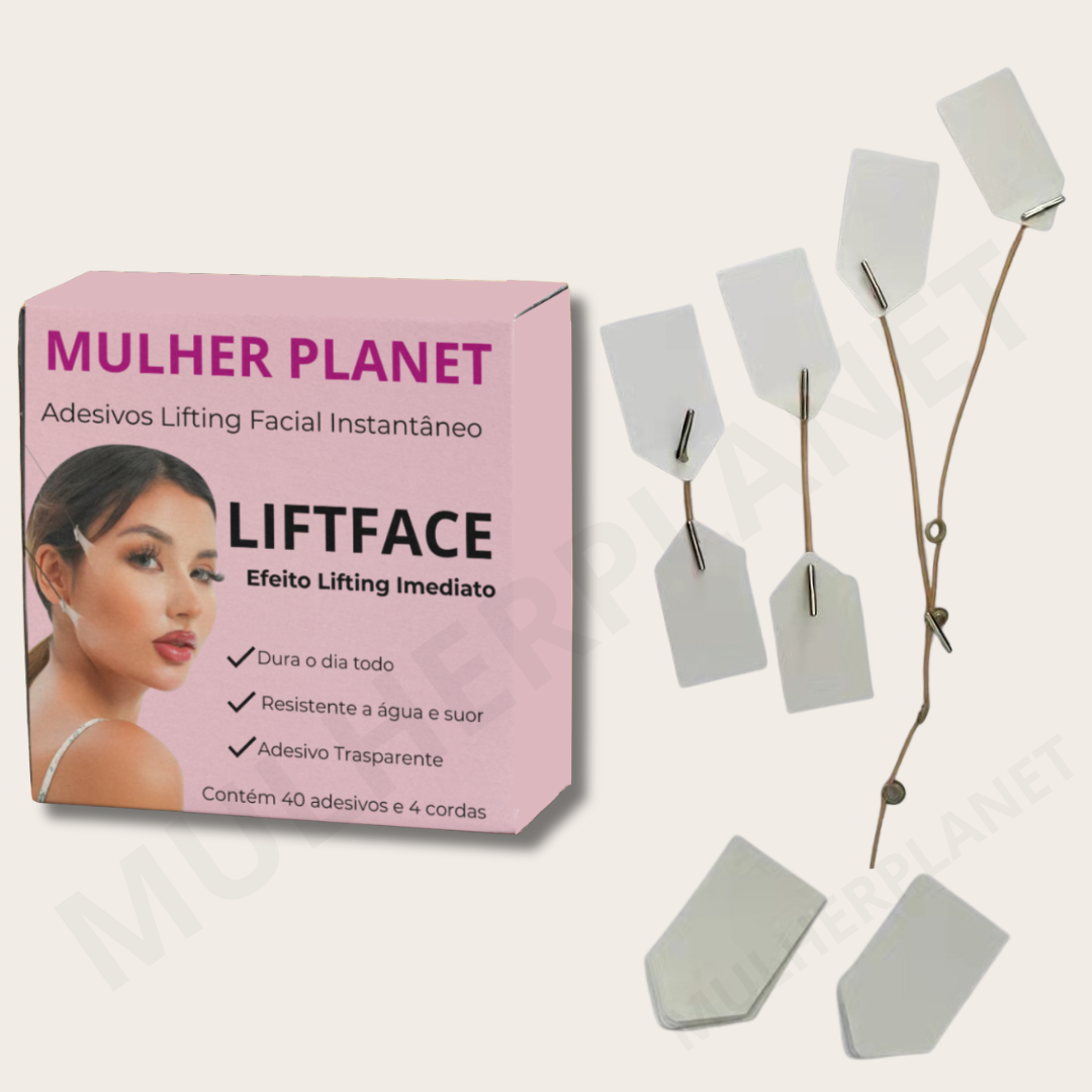 LiftFace - Adesivos para rugas no rosto
