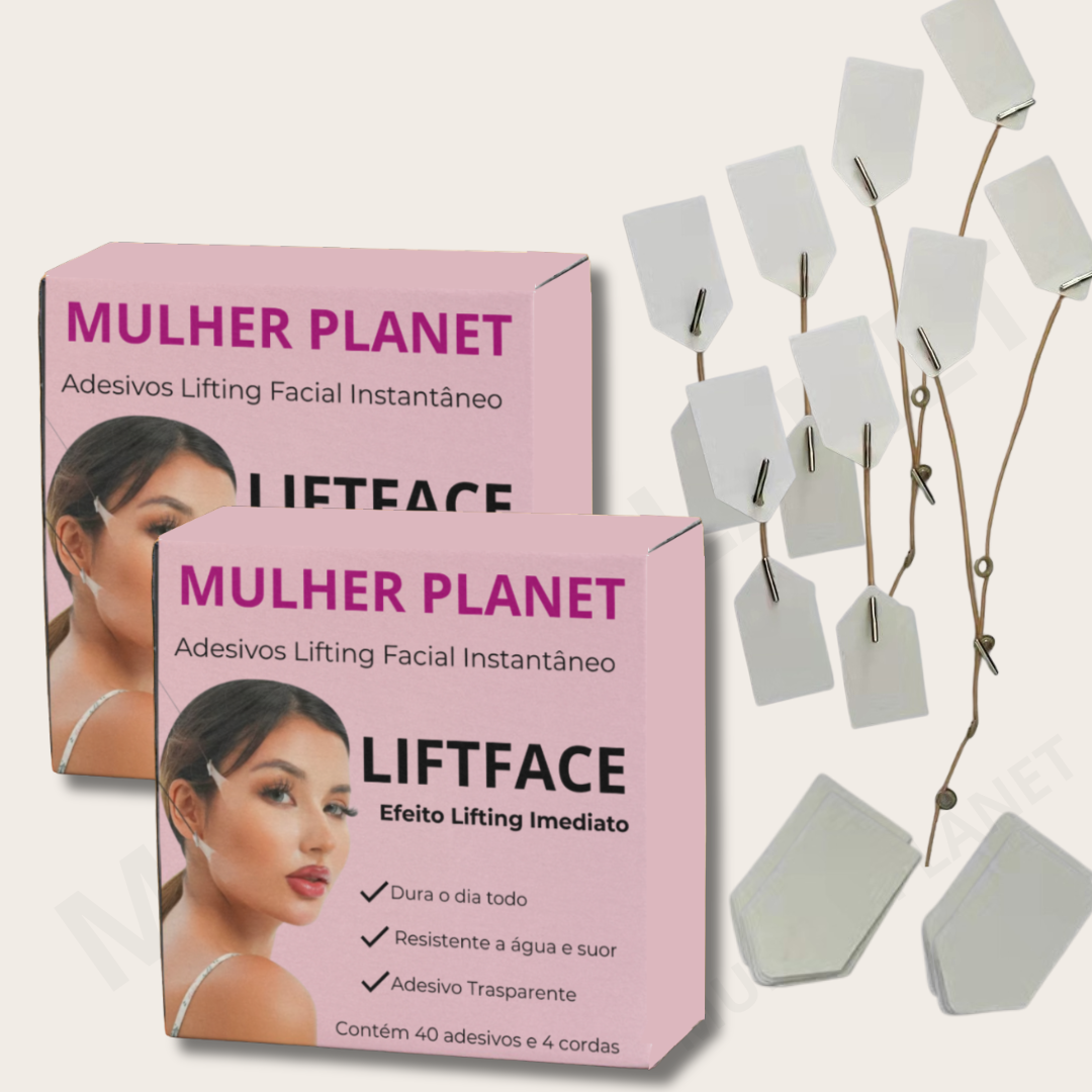 LiftFace - Adesivos para rugas no rosto