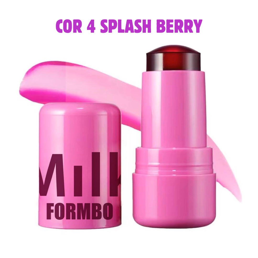 JELLY TINT MILK - 3 EM 1 - BLUSH, BATOM E SOMBRA