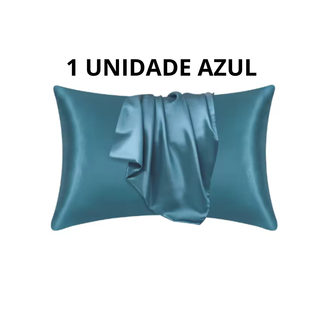 Fronha de Cetim Antifrizz Luxo - Cuide dos Cabelos Enquanto Dorme
