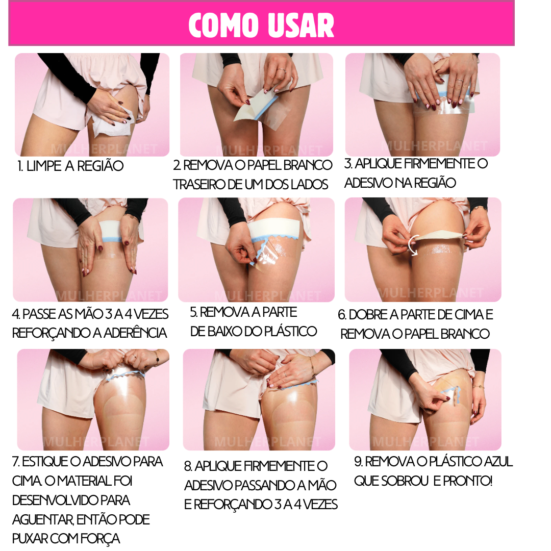 LiftSkin Pro - Adesivo Lifting Pernas