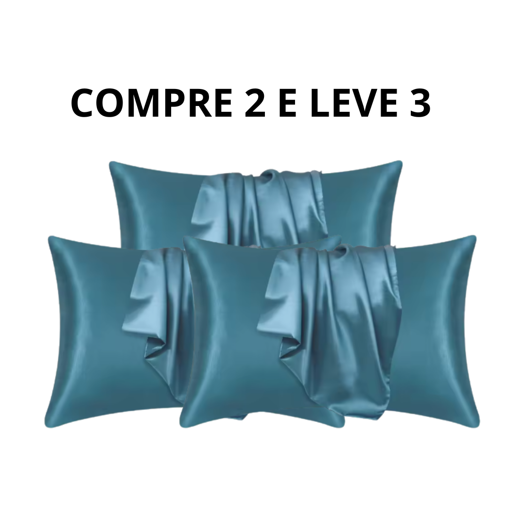 Fronha de Cetim Antifrizz - Compre 2 e Leve 3