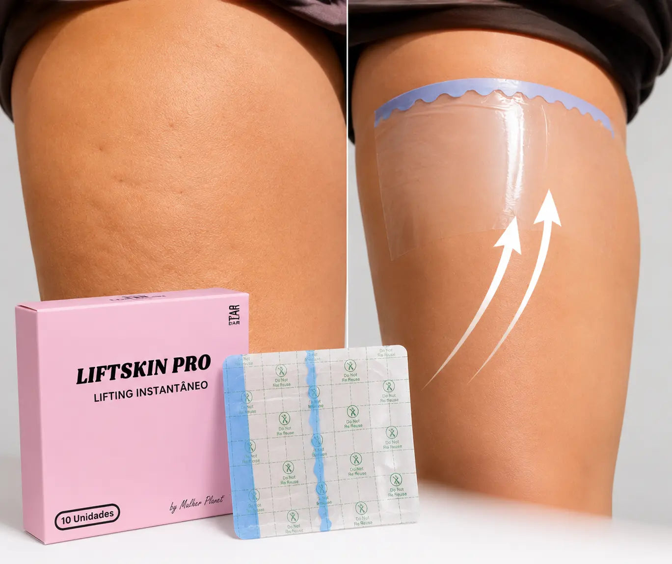 LiftSkin Pro - Adesivo Lifting Pernas