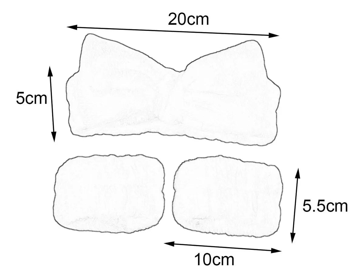 Kit Faixa + 2 Pulseiras Skin Care