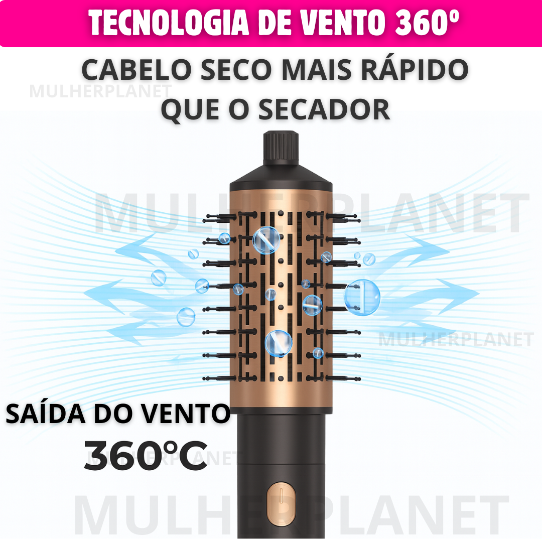 AirLiss 360 - Escova Rotativa 3 em 1