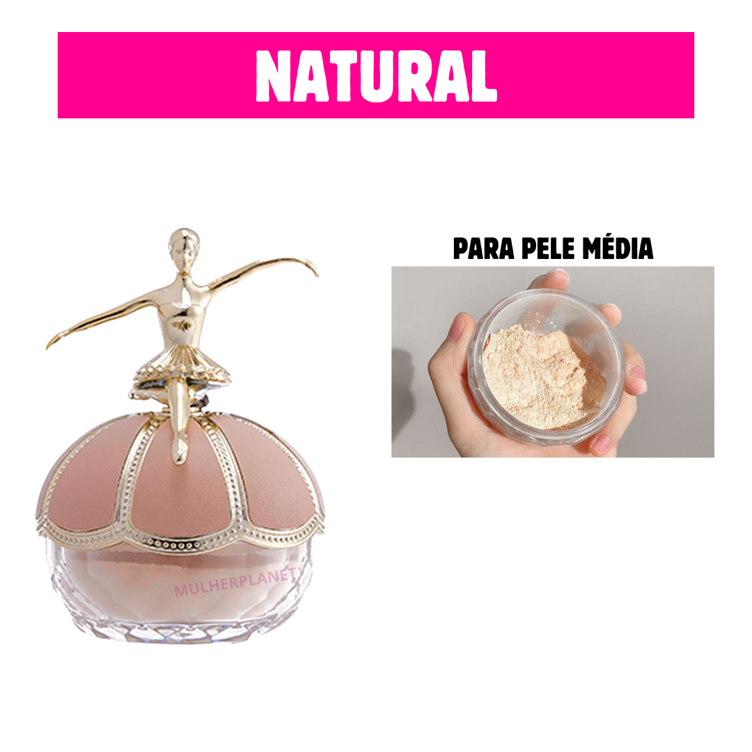 Ballerina Powder - Pó Compacto a prova d'água e esfregão