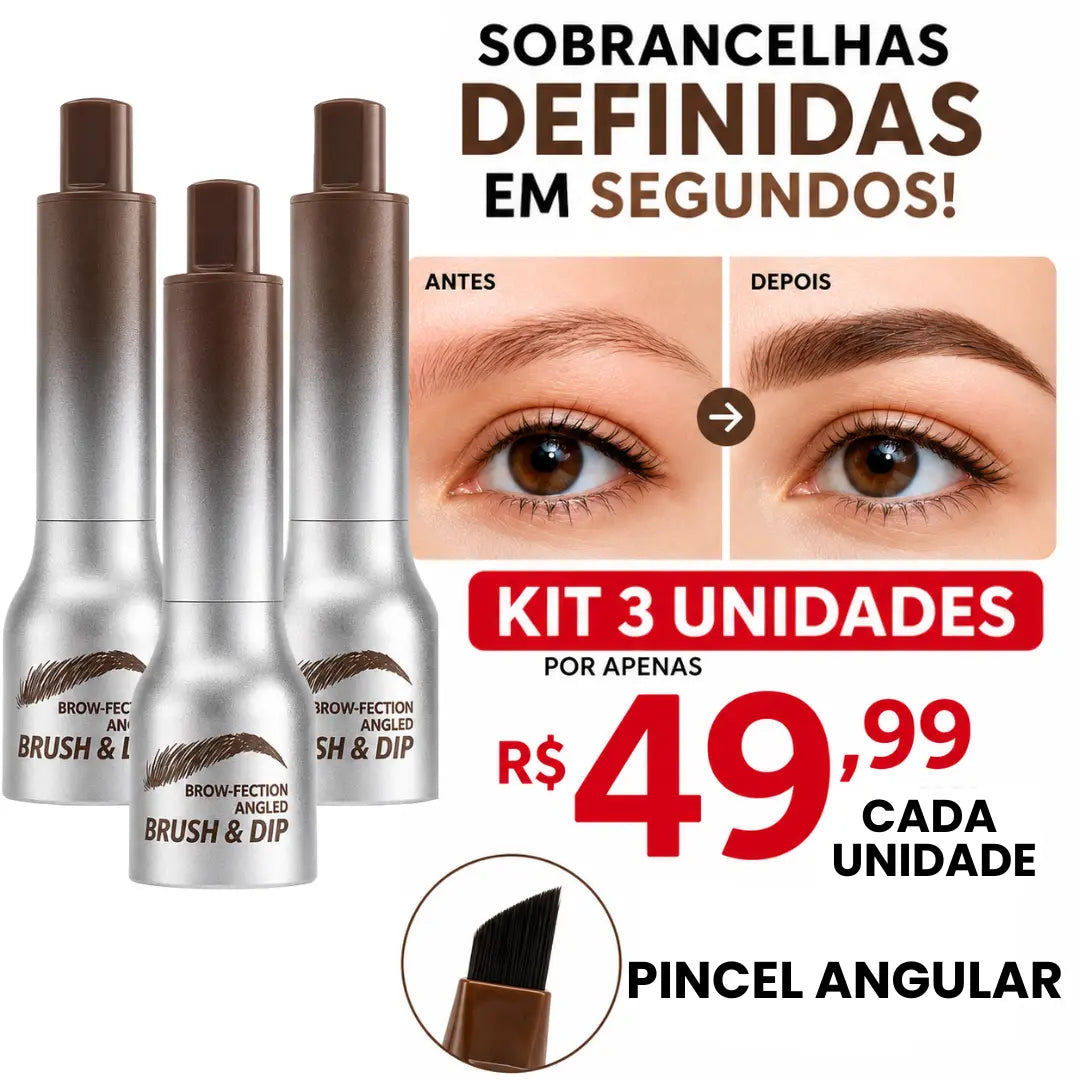 Preenchedor de Sobrancelhas - Brow Fection Angled
