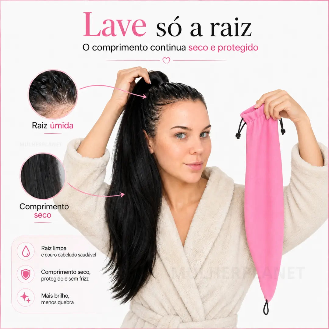 Hair Guard - Touca Protetora para Rabo de Cavalo