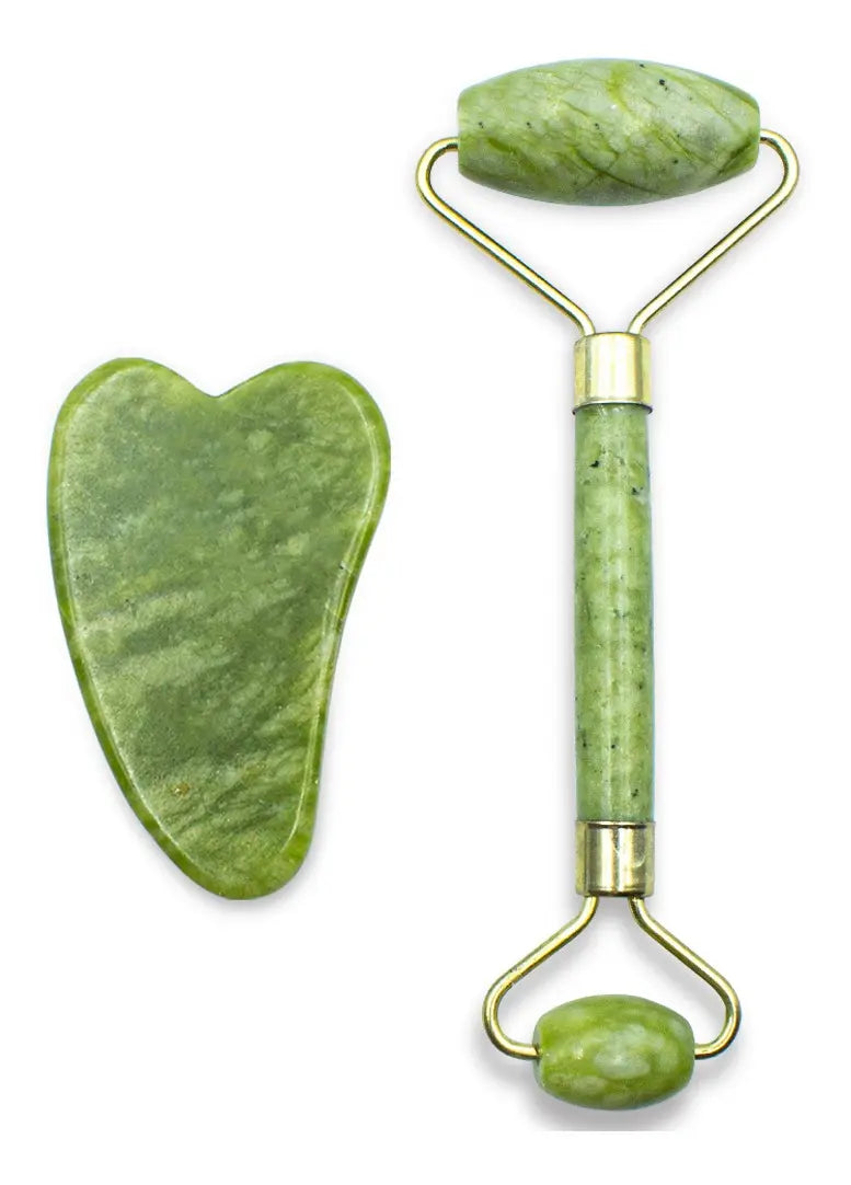 Rolo e Guasha Pedra de Jade