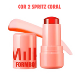 JELLY TINT MILK - 3 EM 1 - BLUSH, BATOM E SOMBRA