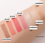 Kit Blush, Contorno e Iluminador -  Beauty Glazed