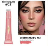 Kit Blush, Contorno e Iluminador -  Beauty Glazed