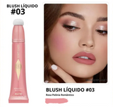 Kit Blush líquido, Contorno e Iluminador -  Beauty Glazed