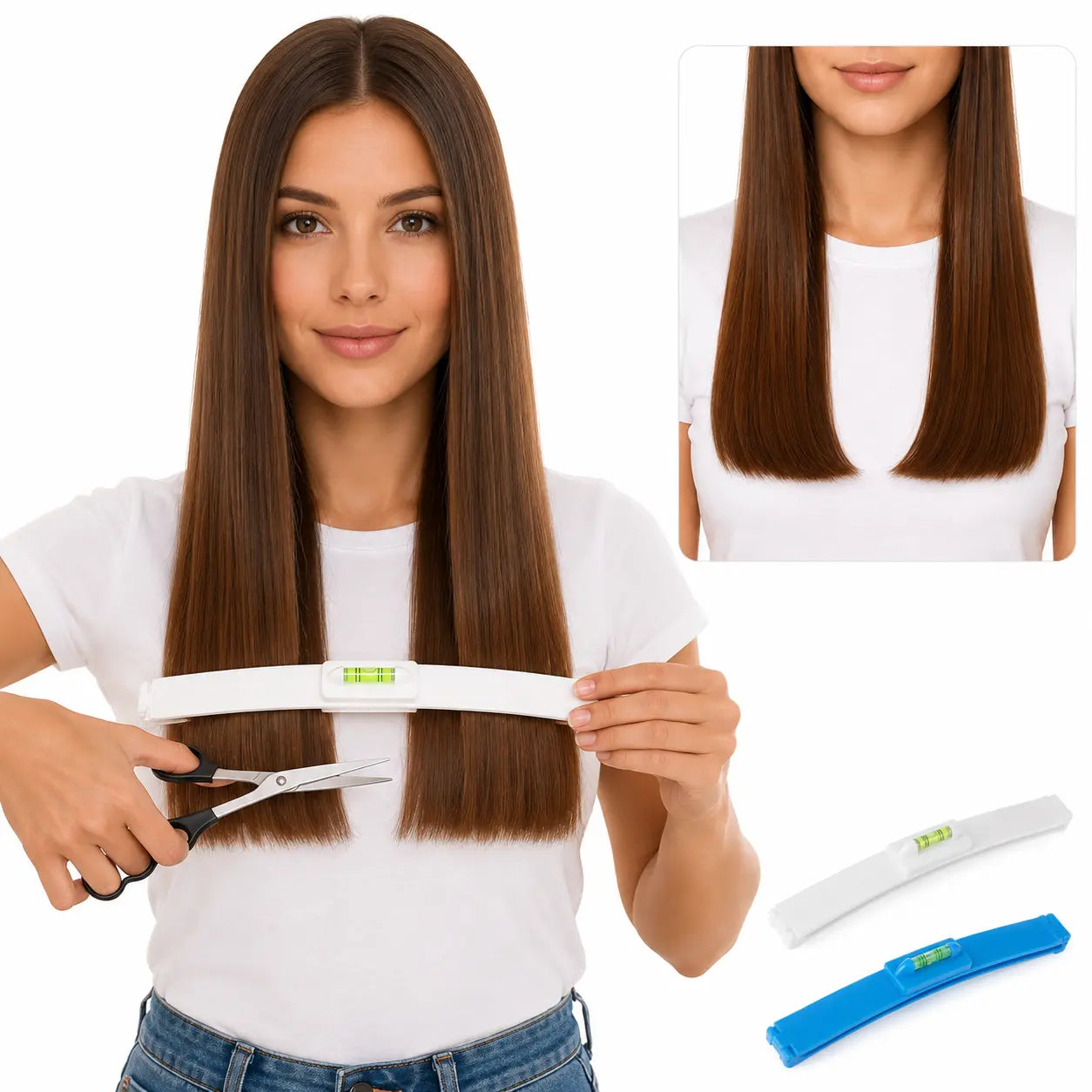 IZZI HAIRCUT - Corte seu cabelo sozinha com precisão