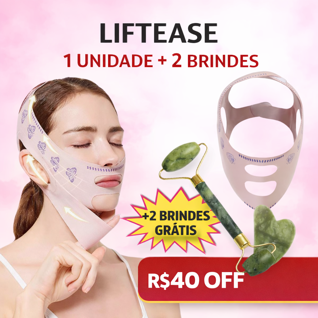 LIFTEASE - Cinta Compressora Facial + 2 BRINDES