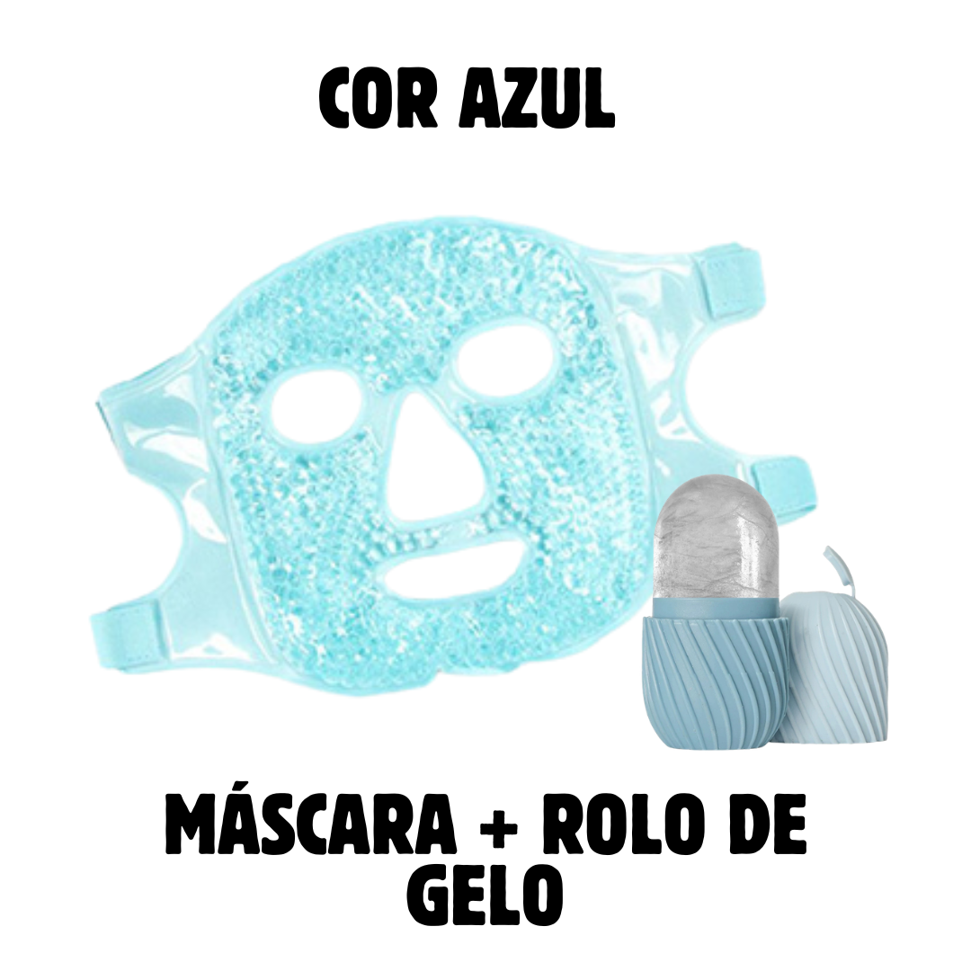 Máscara de Crioterapia + Rolo de Gelo