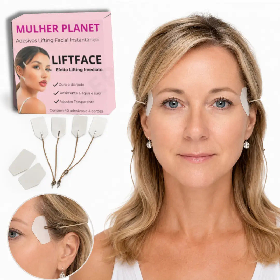 LiftFace - Adesivos para rugas no rosto