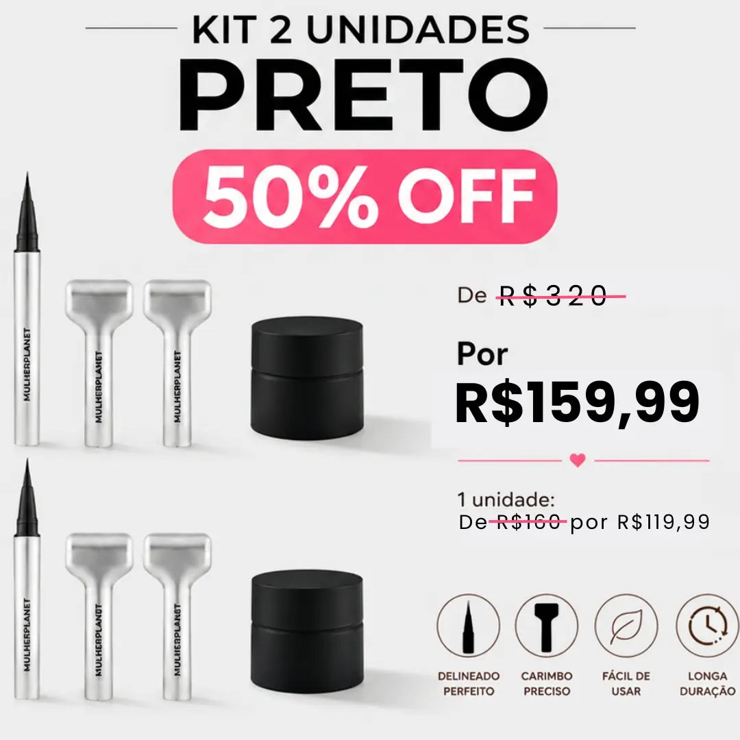 EyerStamp - Carimbo Cílios Inferior [50%OFF EM 2 KITS]