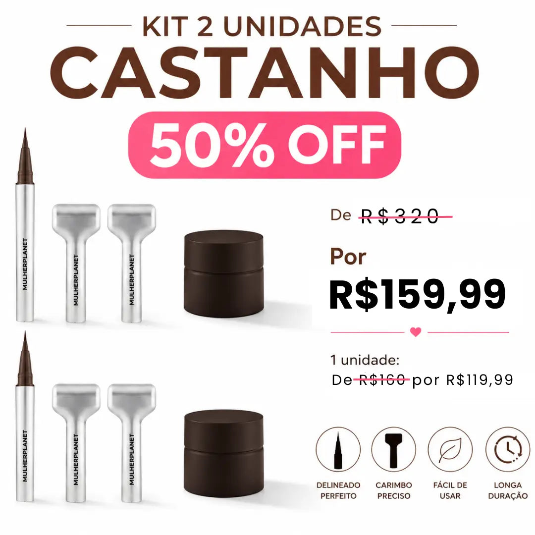 EyerStamp - Carimbo Cílios Inferior [50%OFF EM 2 KITS]