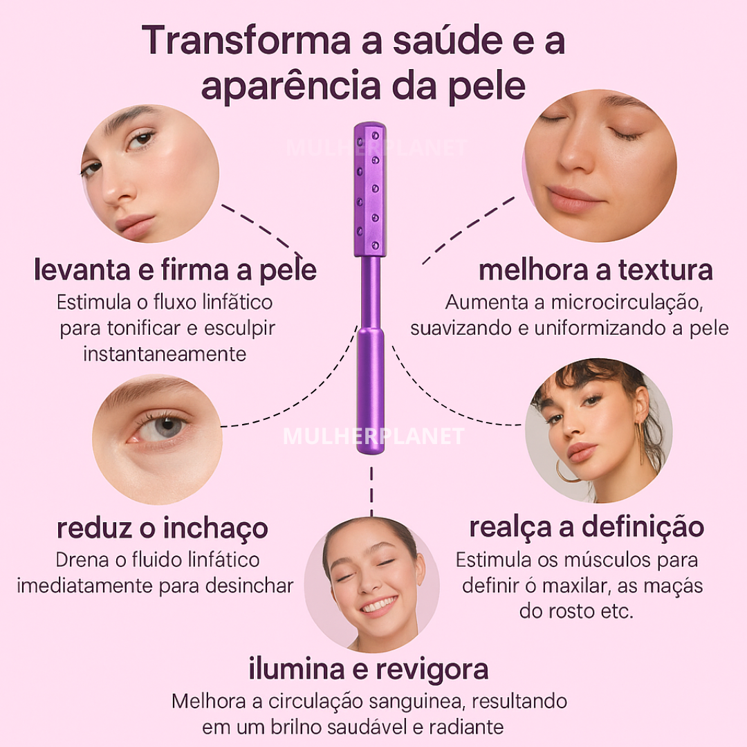 Germa Lift Roller - Lifting no rosto e redução de inchaço