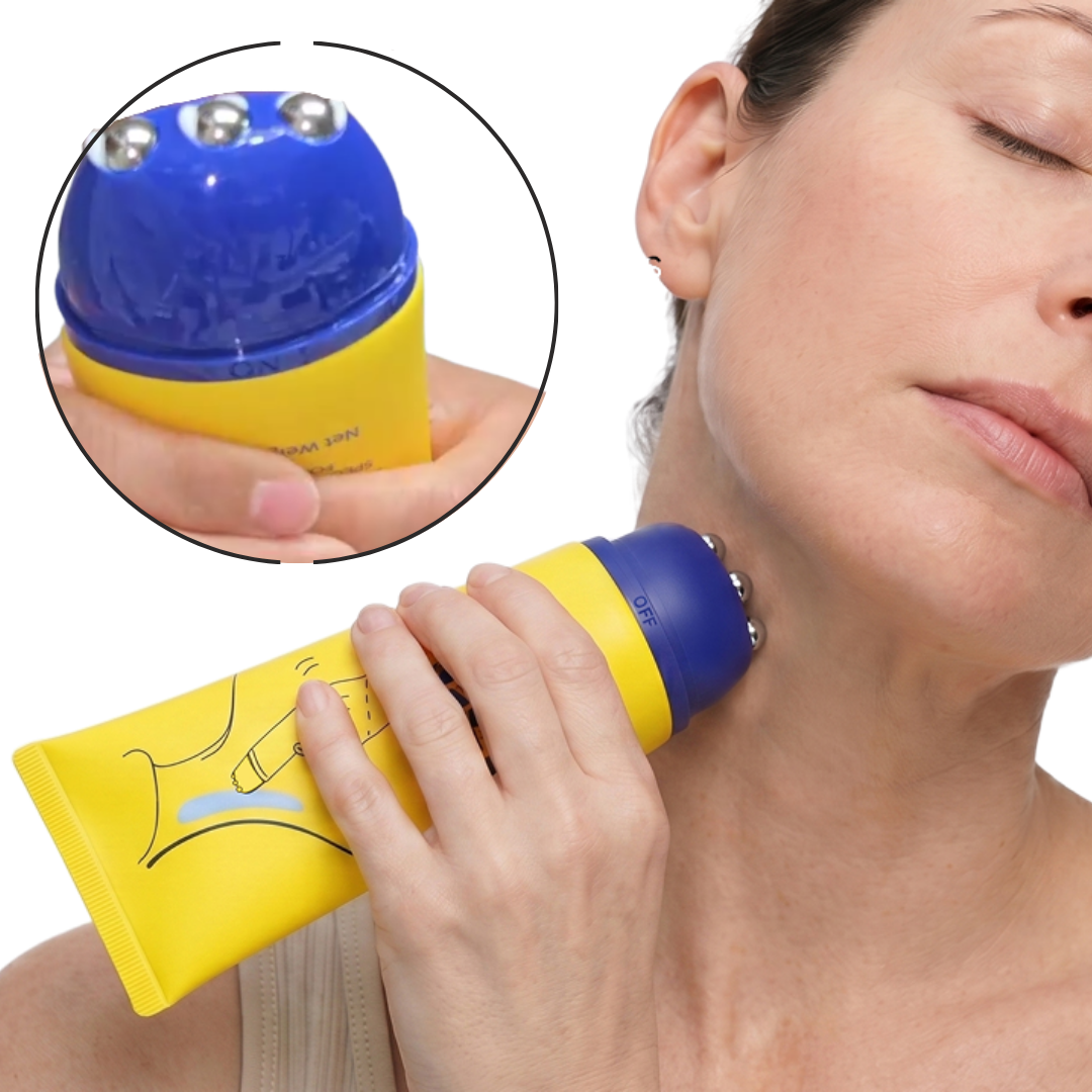 Neck Cream - Creme rejuvenescedor para pescoço com esferas de massagem