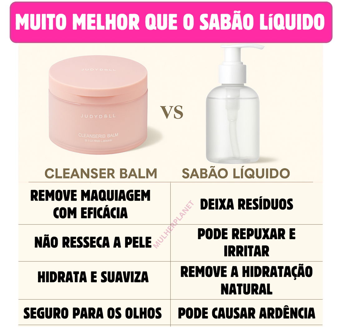 Cleanser Balm - Judydoll - Removedor de Maquiagem e Impurezas