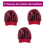 Touca Cetim - Promoção Compre 2 e leve 3