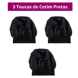 Touca Cetim - Promoção Compre 2 e leve 3