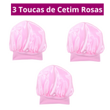 Touca Cetim - Promoção Compre 2 e leve 3